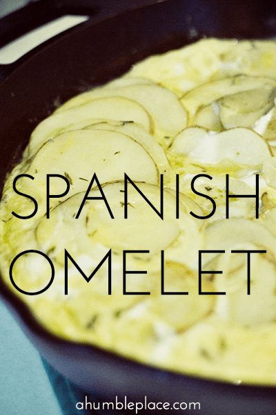 Spanish Omelet - Quick, easy, and oh-so-satisfying!