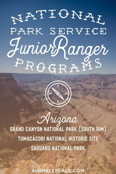 National Park Service Junior Ranger Programs - ahumbleplace.com