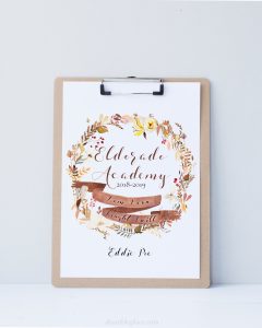 Printable Homeschool Planner Cover with Fall Wreath and Charlotte Mason Quote - ahumbleplace.com