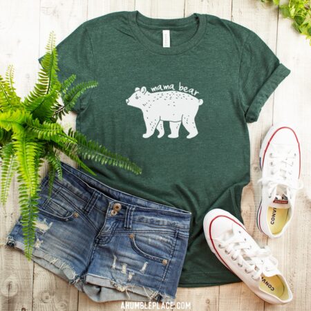 Mama Bear Short-Sleeve T-Shirt - ahumbleplace.com