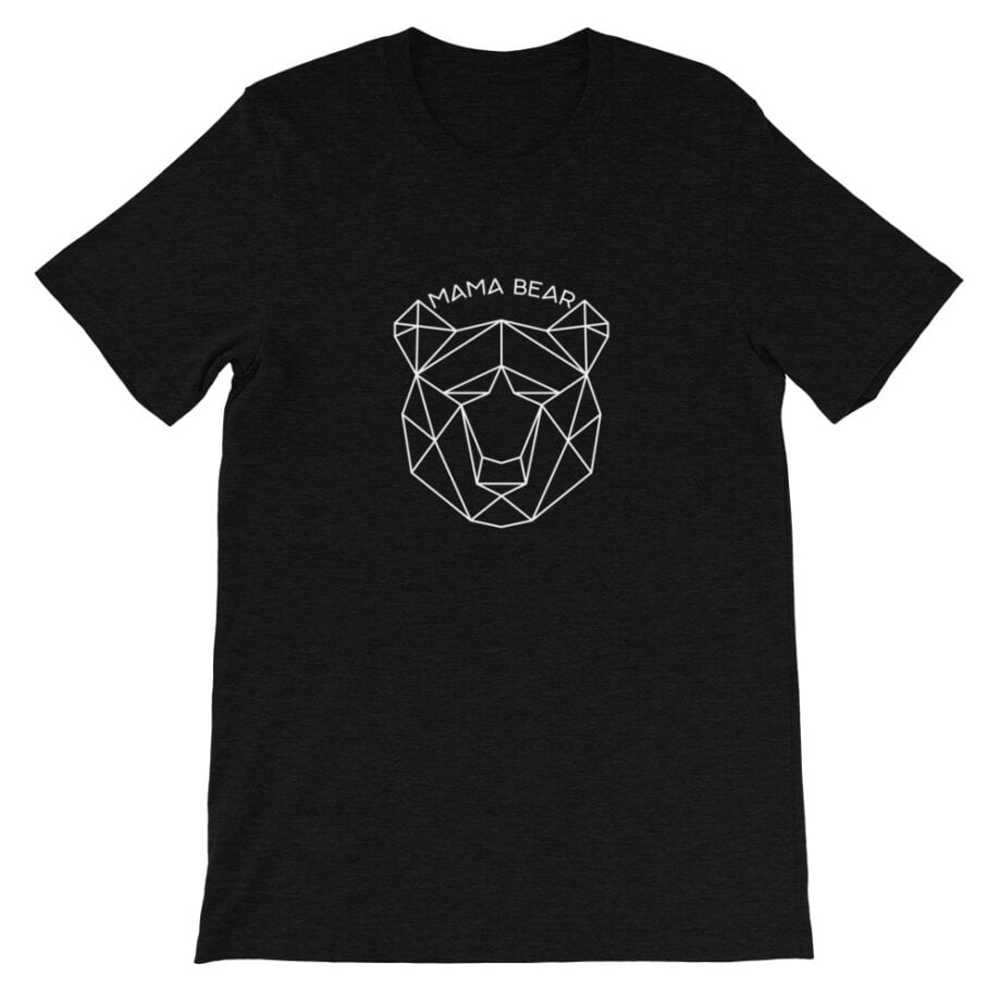 Geometric Mama Bear Short Sleeve T-Shirt - Image 2