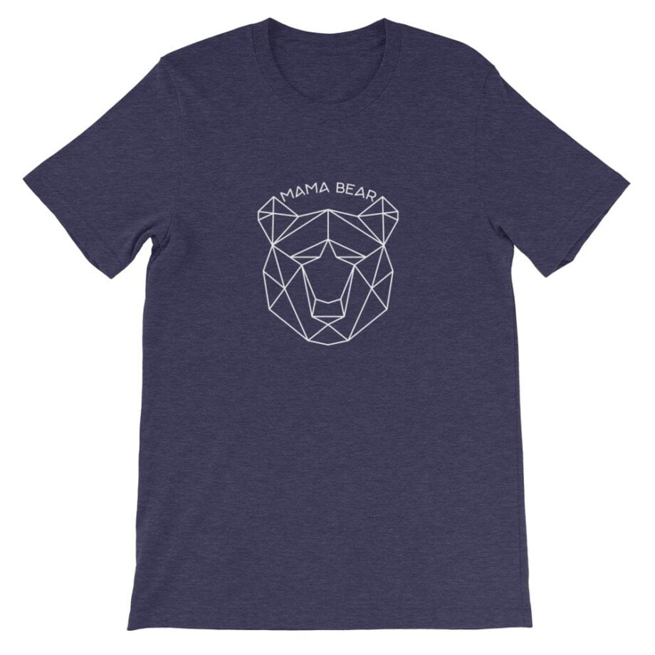 Geometric Mama Bear Short Sleeve T-Shirt - Image 4