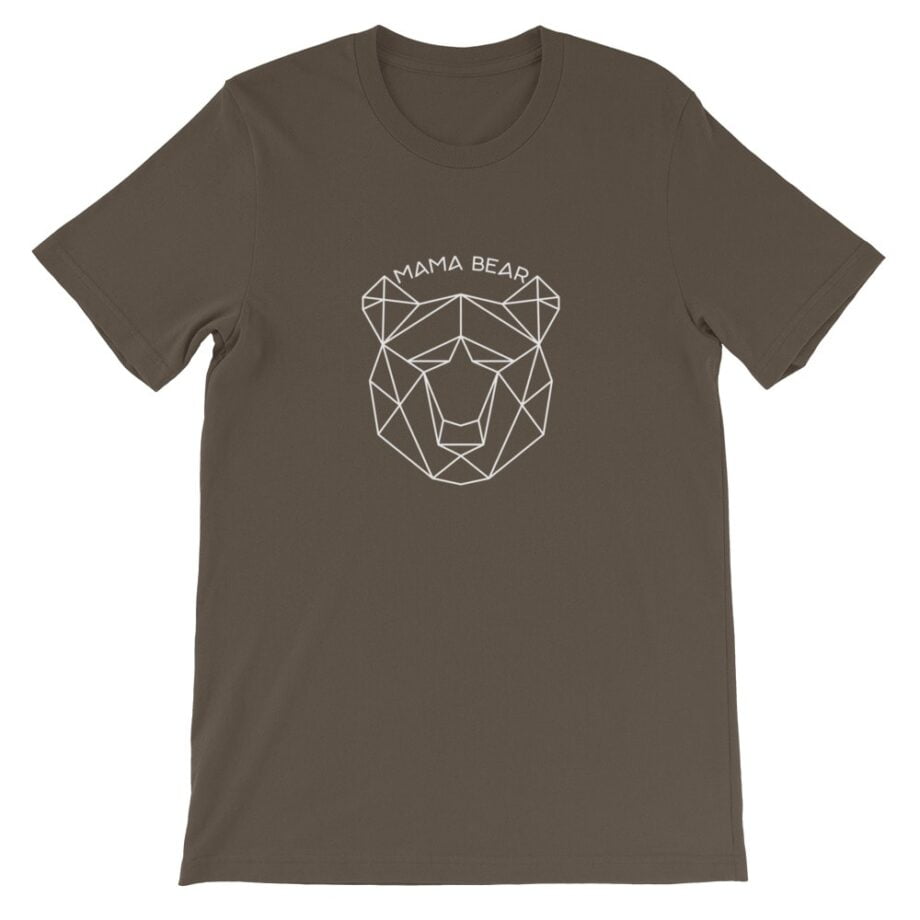 Geometric Mama Bear Short Sleeve T-Shirt - Image 8