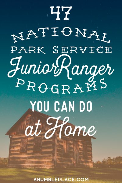 Junior Ranger Badges You Can Earn at Home