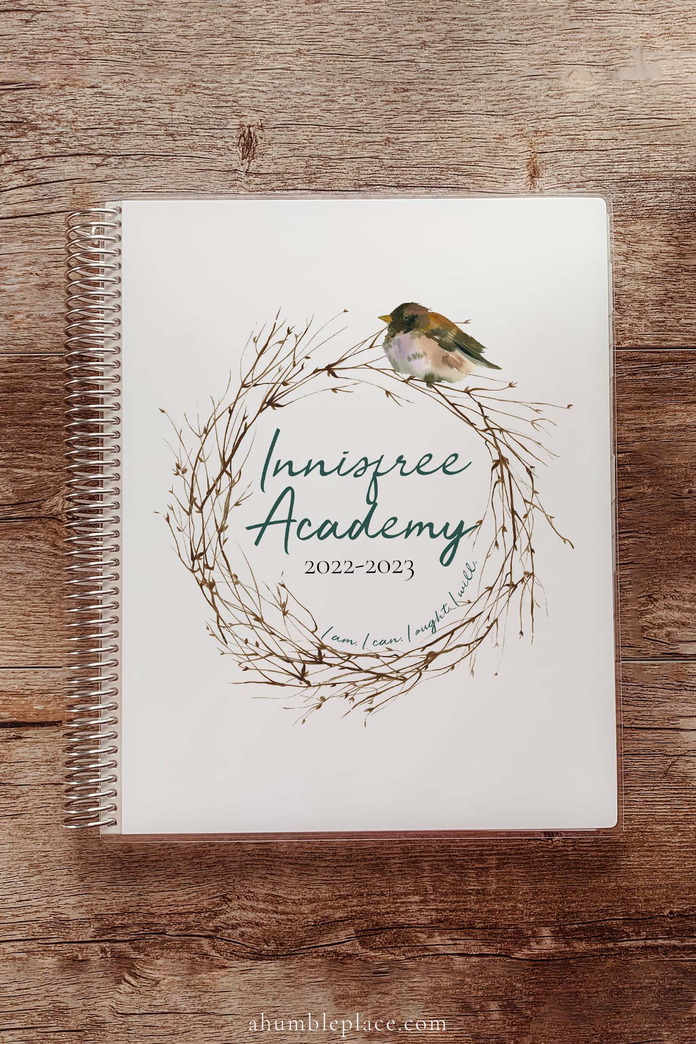 Custom Homeschool Planner Covers with Anna Vance Paper Co!