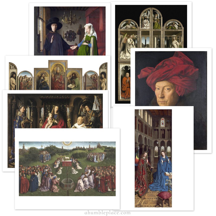 Jan van Eyck Picture Study Aid and Art Prints - Image 2