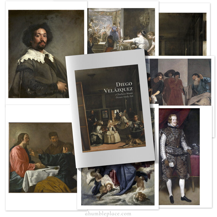 Diego Velázquez Picture Study Aid and Art Prints