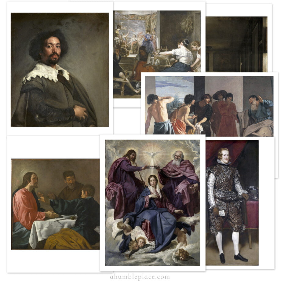 Diego Velázquez Picture Study Aid and Art Prints - Image 2