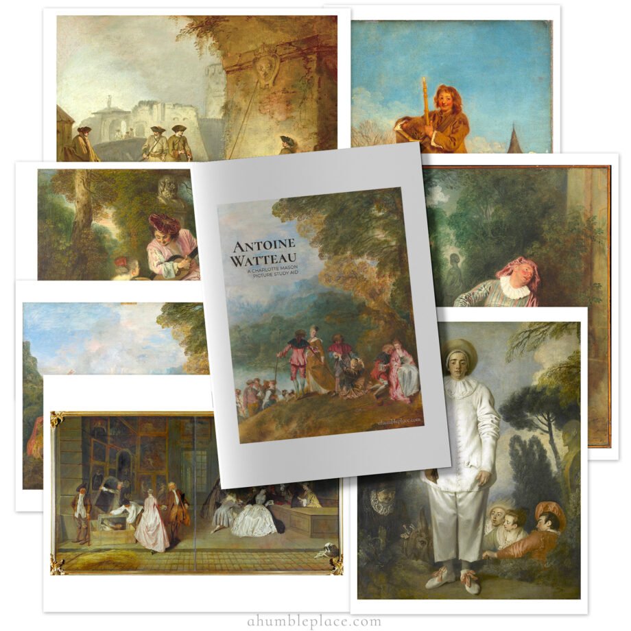 Antoine Watteau Picture Study Aid and Art Prints