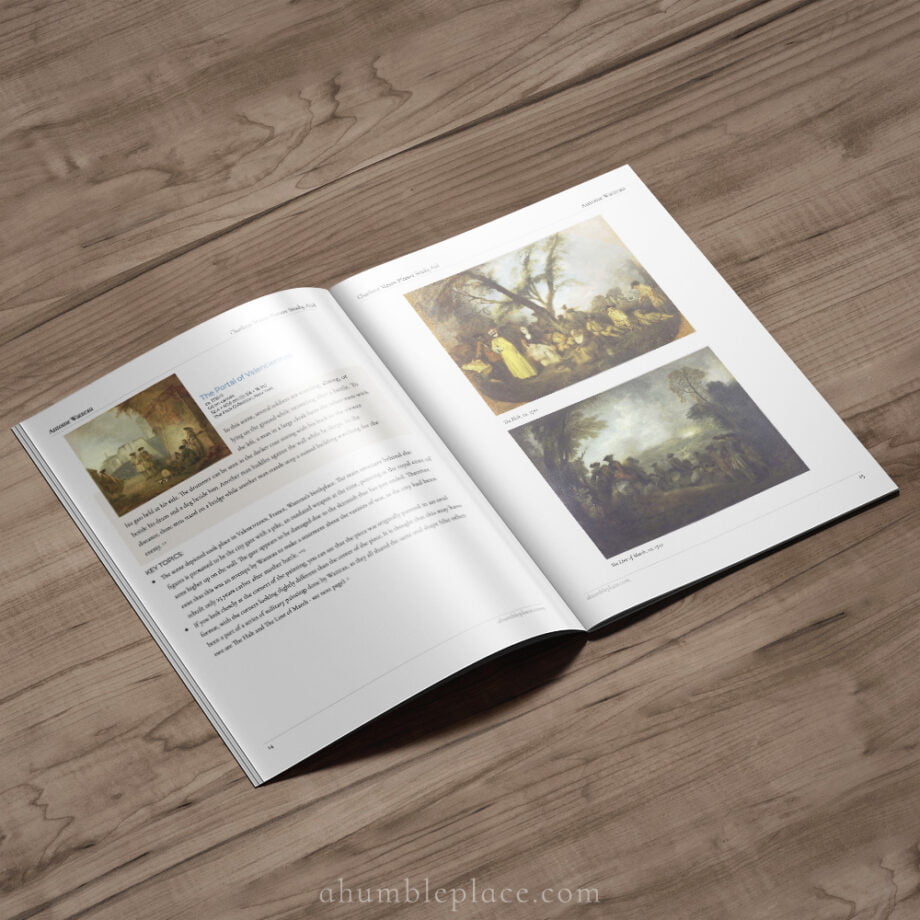 Antoine Watteau Picture Study Aid and Art Prints - Image 10