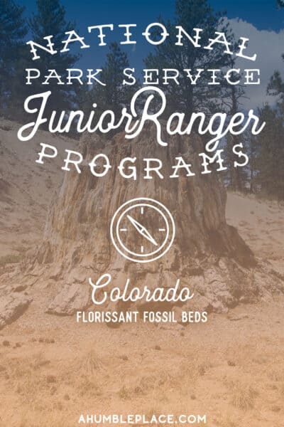 Florissant Fossil Beds Junior Ranger - ahumbleplace.com