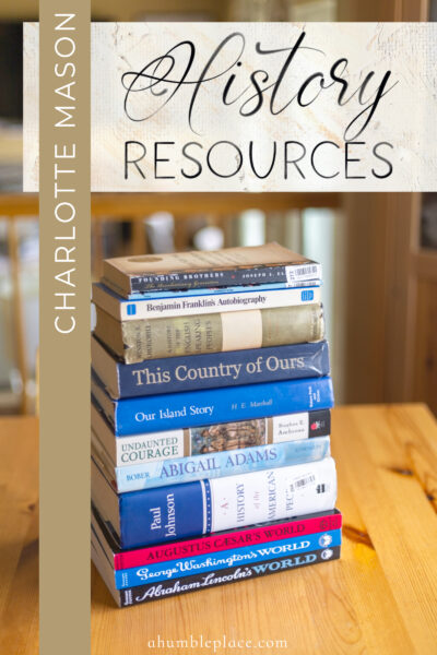 Charlotter Mason History Resources - ahumbleplace.com