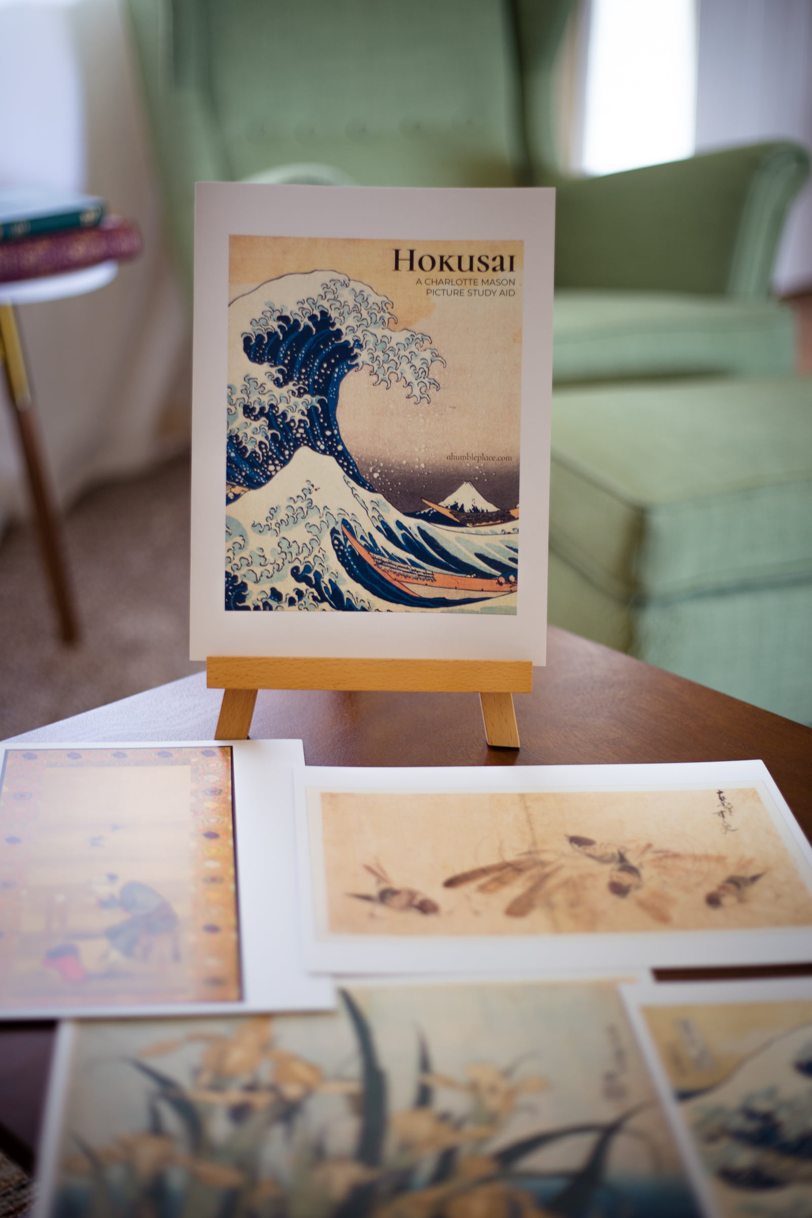 Hokusai Picture Study and Art Prints for Homeschoolers