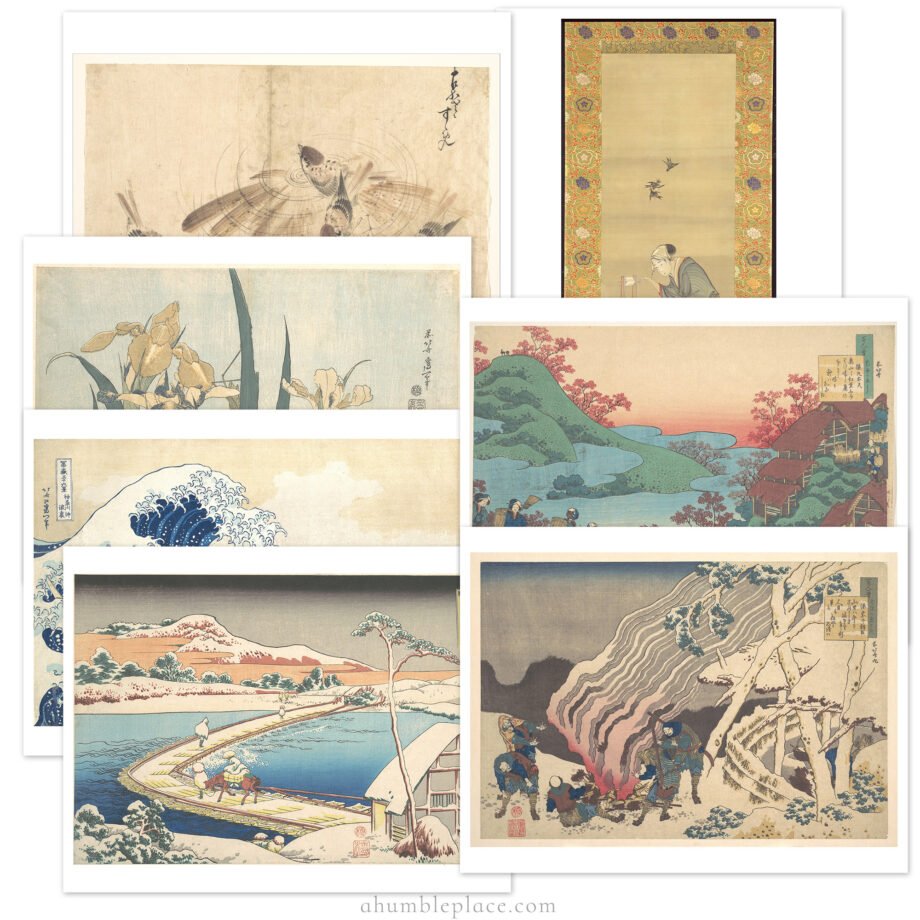 Hokusai Picture Study Aid and Art Prints - Image 2