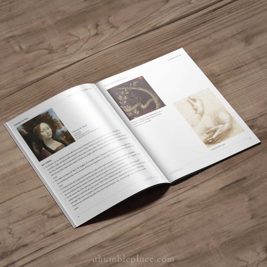 Leonardo da Vinci Picture Study Aid and Art Prints - Image 10