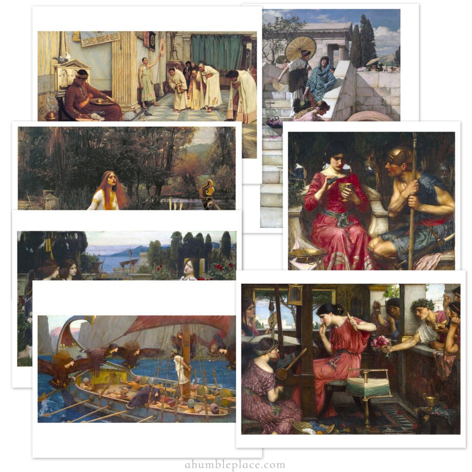 John William Waterhouse Picture Study Aid and Art Prints - Image 2