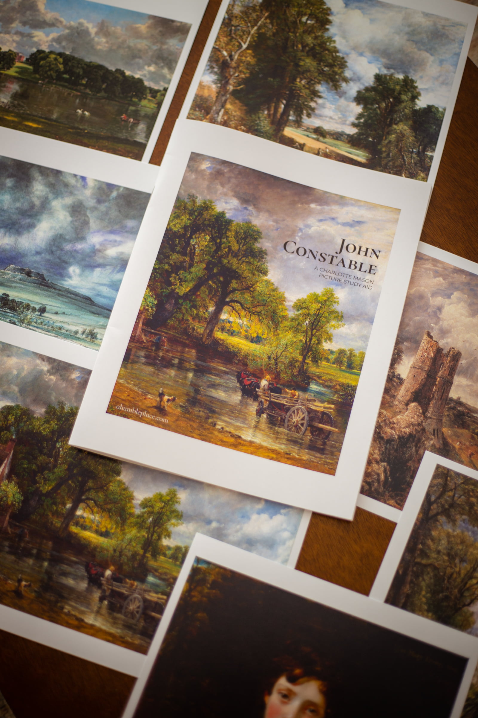 John Constable Picture Study Aid and Art Prints for Homeschool Art Appreciation