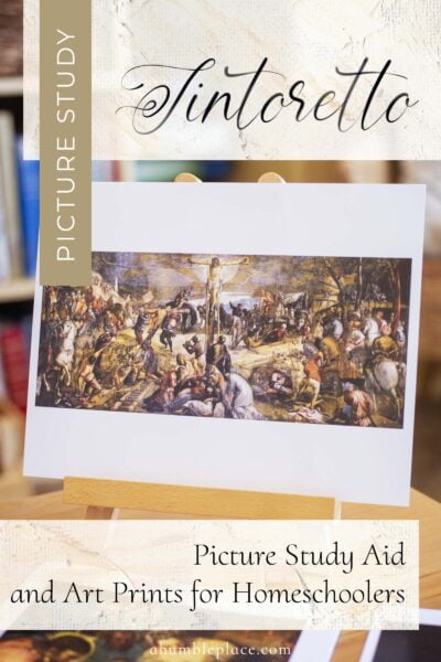 Tintoretto Picture Study Aid and Art Prints - ahumbleplace.com