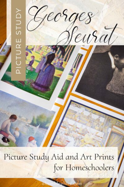 Georges Seurat Picture Study Aid and Art Prints - ahumbleplace.com