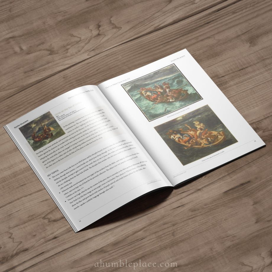 Eugène Delacroix Picture Study Aid and Art Prints - Image 10