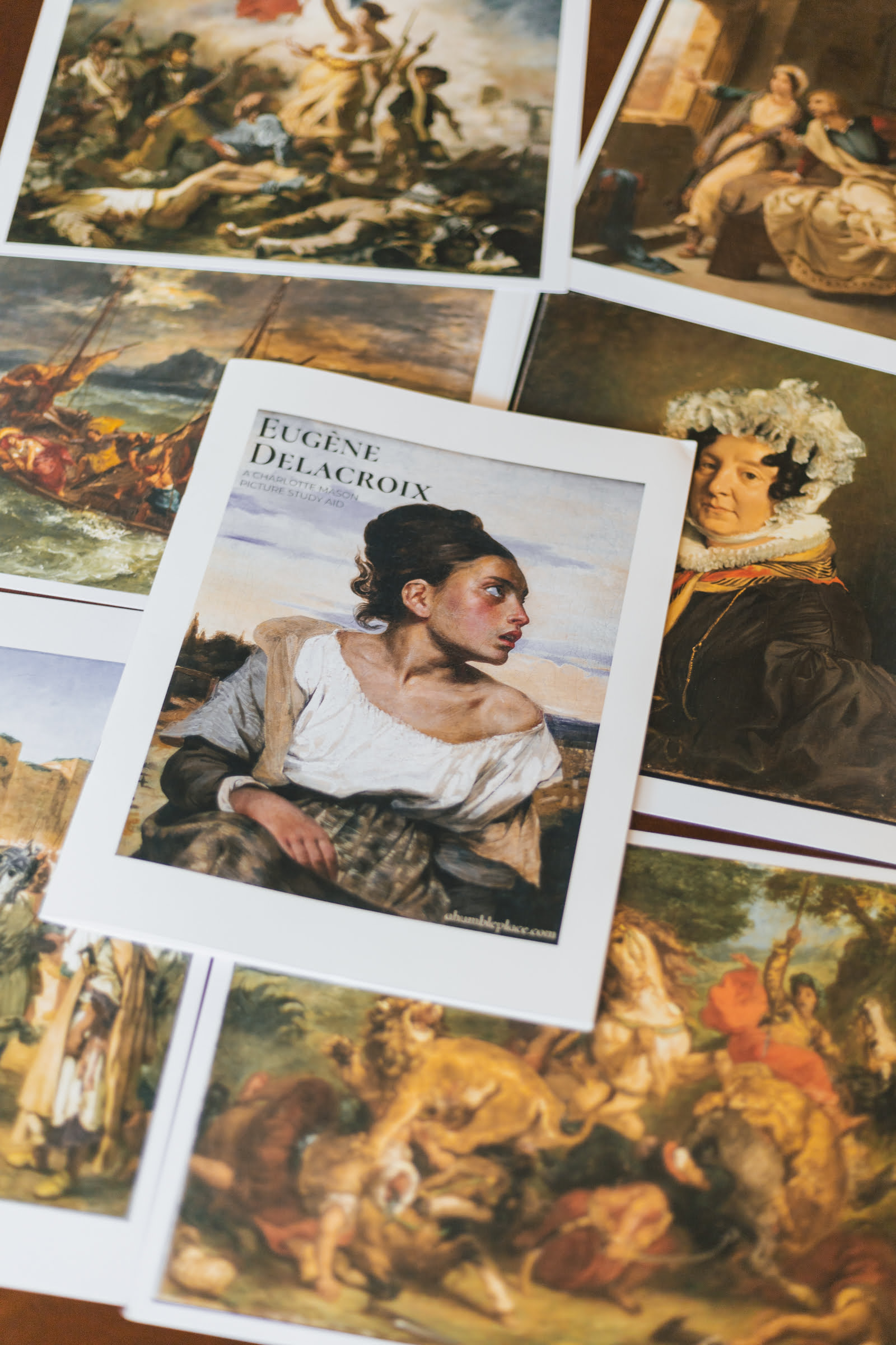 Eugène Delacroix Picture Study Aid and Art Prints