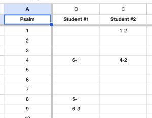 Record of Recitations and Readings for Homeschoolers - ahumbleplace.com