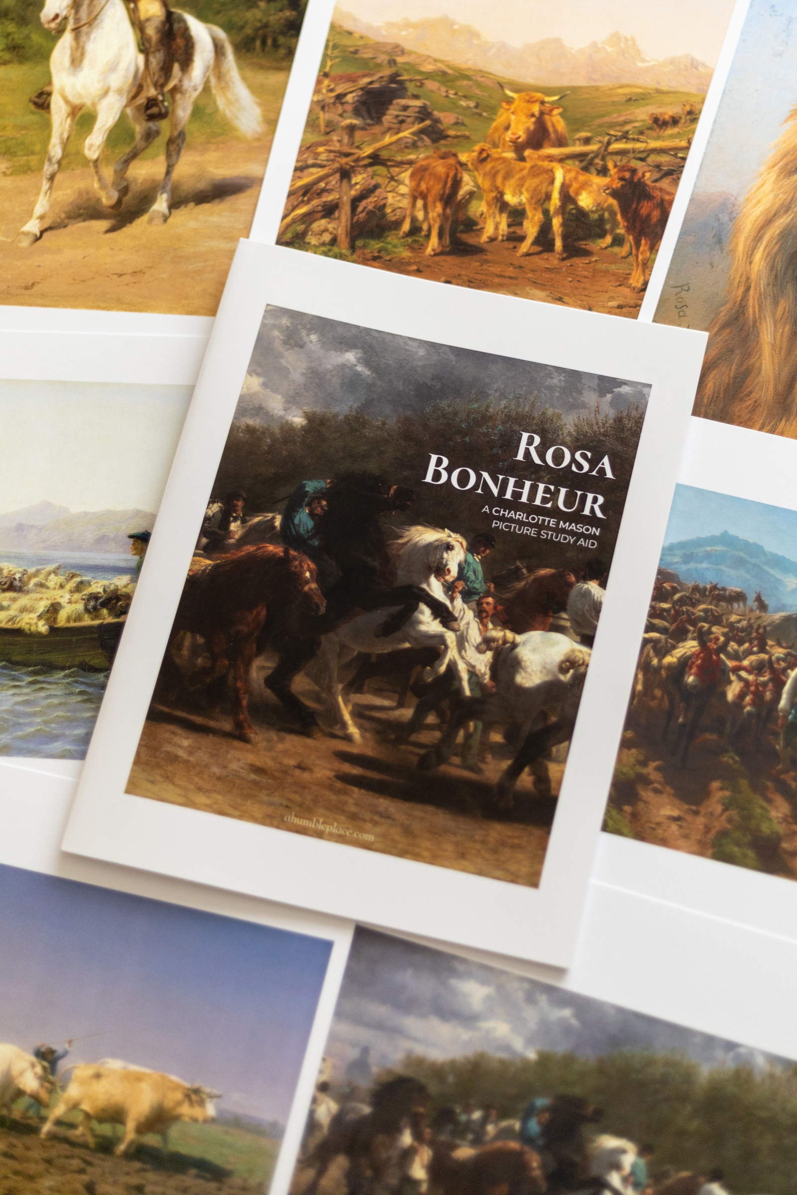 Rosa Bonheur Picture Study Aid and Art Prints for Homeschoolers