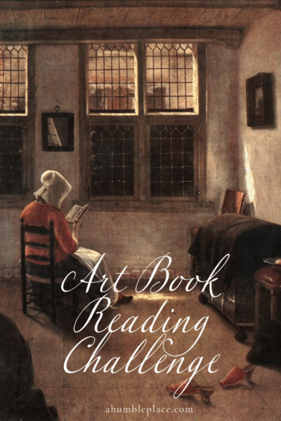 Art Book Reading Challenge 2026 - ahumbleplace.com