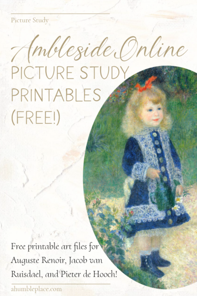 Picture Study Print Files - ahumbleplace.com